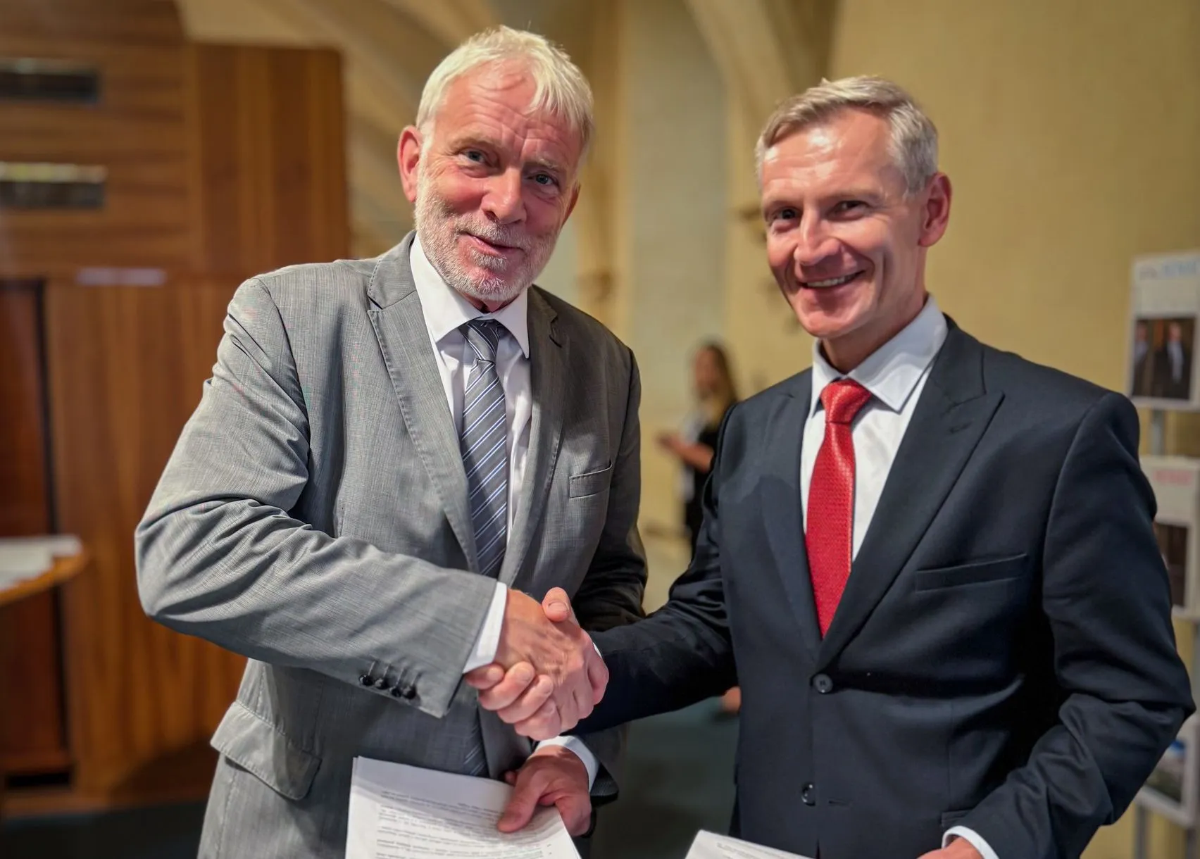 Senátoři Tomáš Jirsa a Zdeněk Hraba
